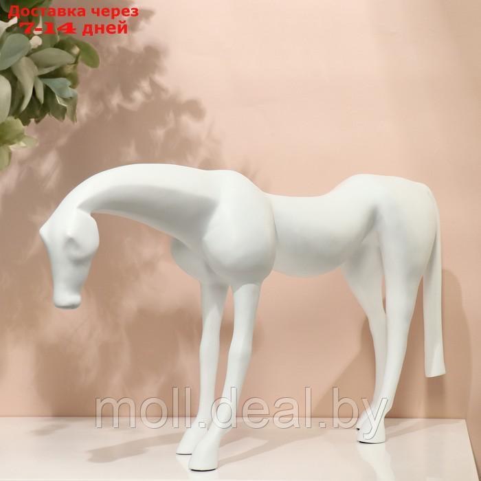Скульптура "Лошадь", полистоун, 65 х 12 х 33 см