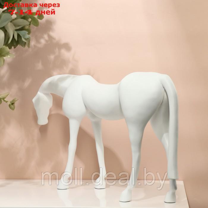 Скульптура "Лошадь", полистоун, 65 х 12 х 33 см - фото 3 - id-p214088842