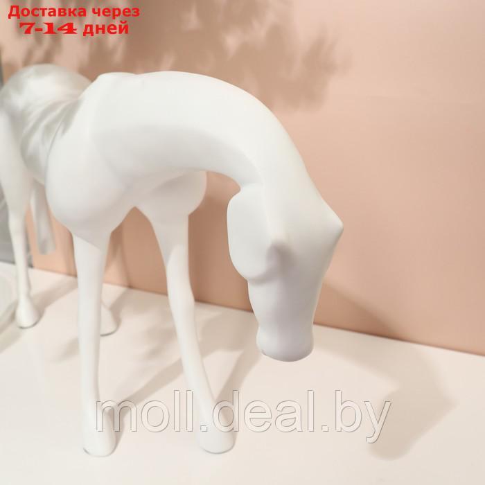 Скульптура "Лошадь", полистоун, 65 х 12 х 33 см - фото 5 - id-p214088842