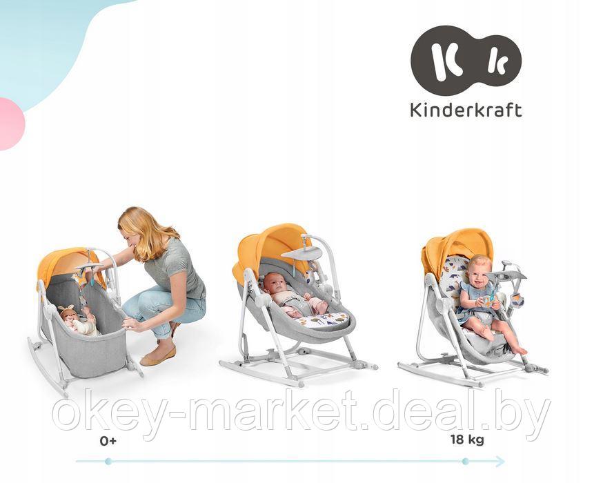 Колыбель кроватка шезлонг для новорожденных Kinderkraft Nola 5 в 1 - фото 10 - id-p214124045