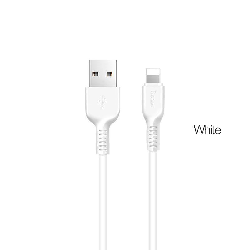 Кабель Lightning - USB 3м - HOCO X20, 1.5A, белый