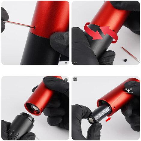 Тату машинка Armor Wireless Rotary Tattoo Pen Machine Replaceable Batteries - Red - фото 5 - id-p214132021