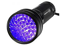 Ультрафиолетовый фонарик N5 фонарь на батарейках Детектор валют для проверки денег
