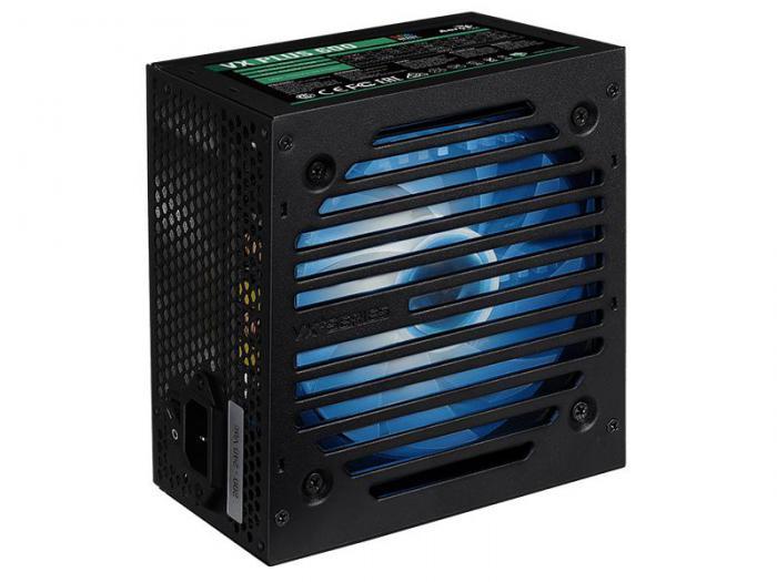 Блок питания AeroCool ATX VX-600 RGB Plus 600W