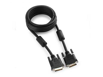 Аксессуар Gembird Cablexpert DVI-D Dual Link 25M/25M 4.5m Black CC-DVI2-BK-15