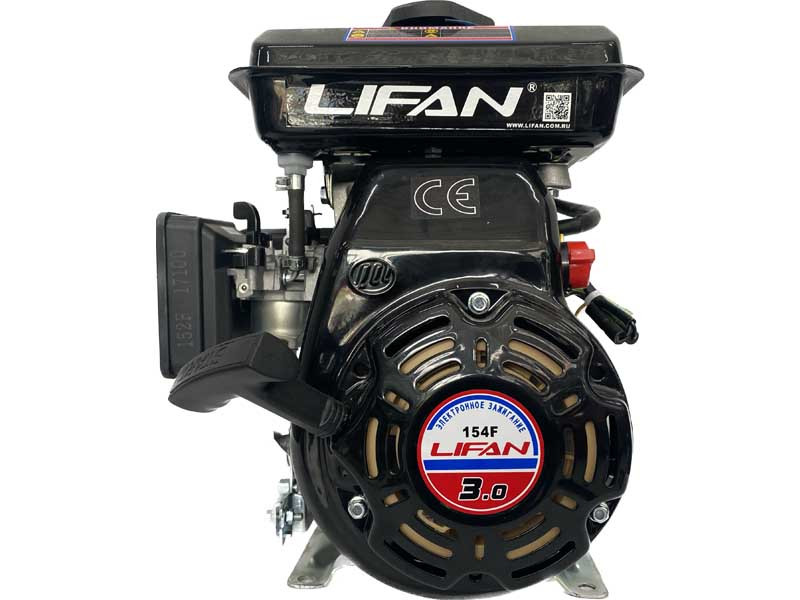 Двигатель Lifan 154F-3 (вал 15мм под шпонку) 3,5лс