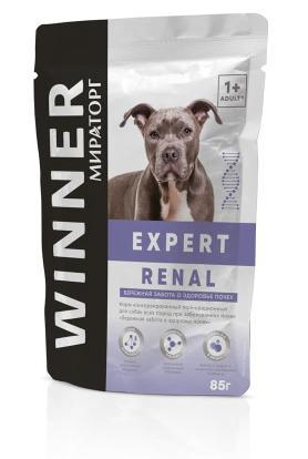 Влажный корм для собак Winner Expert Renal Dog 85 гр - фото 1 - id-p201447658