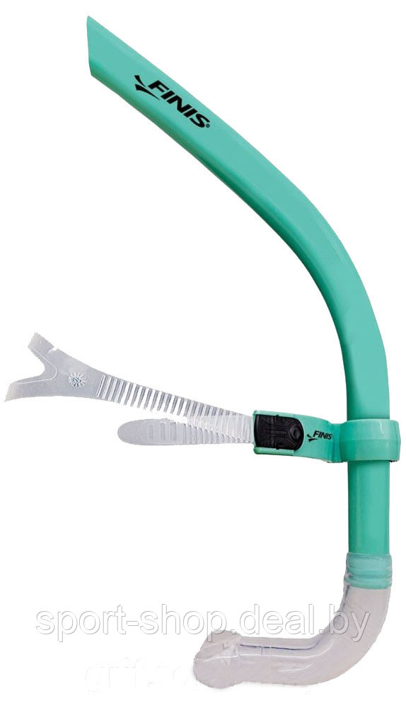 Трубка для плавания FINIS Glide Snorkel Mint Green 1.05.002.107.50, трубка для плавания, трубка для бассейна - фото 1 - id-p103966126