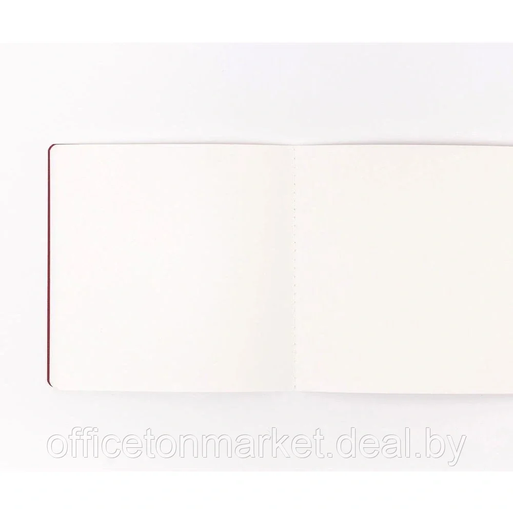 Скетчбук для акварели "Nature", 19x19 см, 200 г/м2, 20 листов, бордовый - фото 4 - id-p151873718