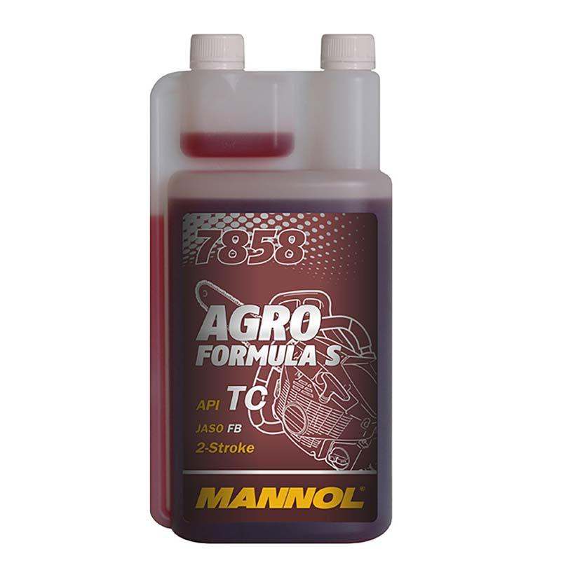 Mannol 7858 Agro Formula S API TC / Масло моторное двухтактное синтетическое DS 1л - фото 1 - id-p214167155