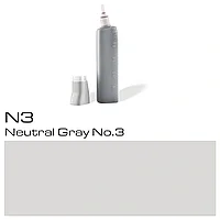 Чернила для заправки маркеров "Copic", N-3 нейтральный серый №3
