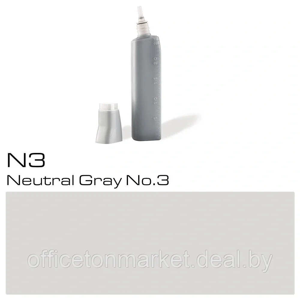 Чернила для заправки маркеров "Copic", N-3 нейтральный серый №3 - фото 1 - id-p137130404
