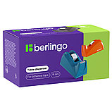 Диспенсер настольный Berlingo для канцелярской клейкой ленты, черный, фото 2