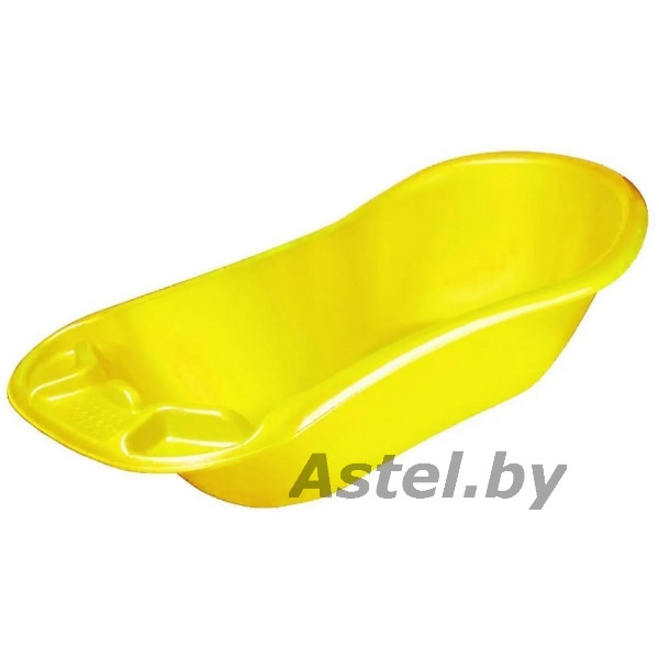 Ванночка детская Эльфпласт (085)+ Горка для купания желтый - фото 2 - id-p214167362