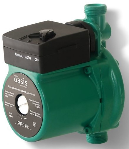 Насос для повышения давления Oasis CNP-15/9 купить в Минске и с ...
