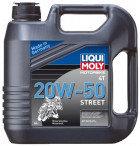 Моторное масло Liqui Moly Motorbike 4T 20W-50 Street 4л