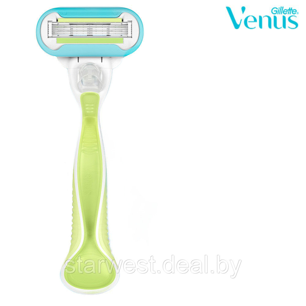 Gillette Venus Embrace Extra Smooth Подарочный набор женский: Бритва / Станок для бритья с 1 кассетой - фото 4 - id-p181227388