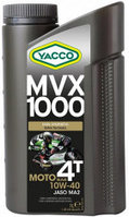 Моторное масло Yacco MVX 1000 4T 10W-40 1л