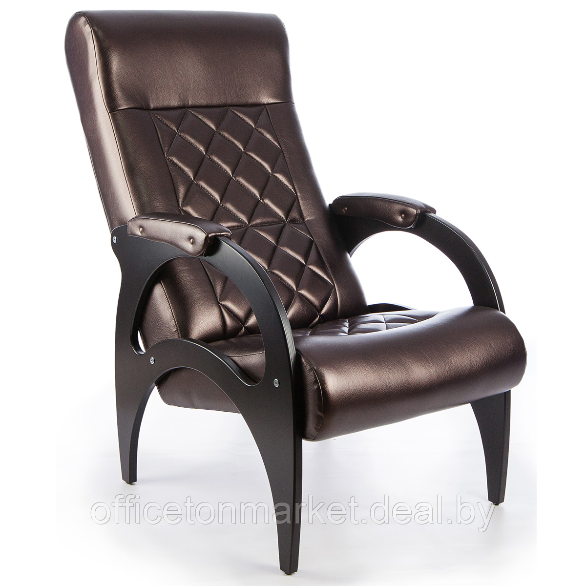 Кресло для отдыха Бастион 9 Ромбус, темно-коричневый