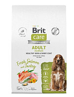 Сухой корм для собак Brit Care Dog Adult M Healthy Skin&Shiny Coat (лосось, индейка) 12 кг