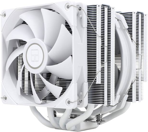 Кулер Thermalright Frost Spirit 140 White V3 (FROST-SPIRIT-140-WH-V3) (115x/2011/-3/2066/1200/AM4, 1500RPM - фото 1 - id-p214169922