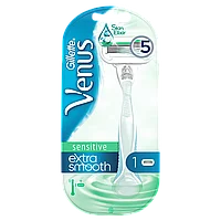 Gillette Venus Embrace Extra Smooth Sensitive с 1 кассетой Бритва / Станок для бритья женский