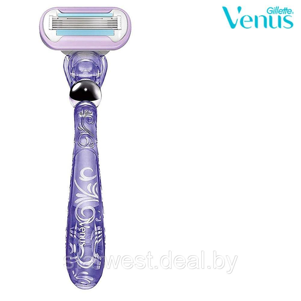 Gillette Venus Swirl Deluxe Smooth Flexball с 1 кассетой Бритва / Станок для бритья женский - фото 4 - id-p133972158