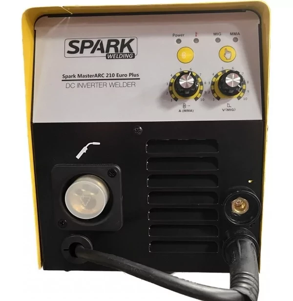 Инверторный полуавтомат SPARK MasterARC 210 EURO PLUS. 220В с аксессуарами - фото 1 - id-p214170140