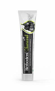 Травяная зубная паста с активированным углем Herbodent Charcoal 100 гр Индия