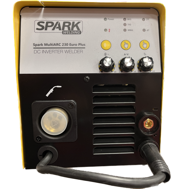 Инверторный полуавтомат SPARK MultiARC 230 EURO PLUS ,220В с аксессуарами - фото 2 - id-p214170144