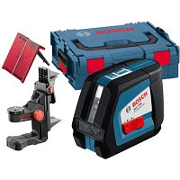 Bosch GLL 2-50 Professional (0.601.063.108), линейный лазерный нивелир, BM1,  L-boxx