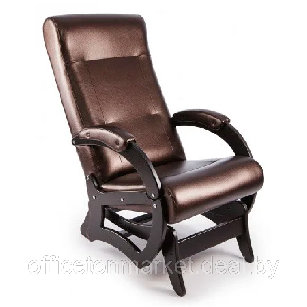 Кресло-качалка Бастион 6 Ромбус, темно-коричневый - фото 1 - id-p214167852