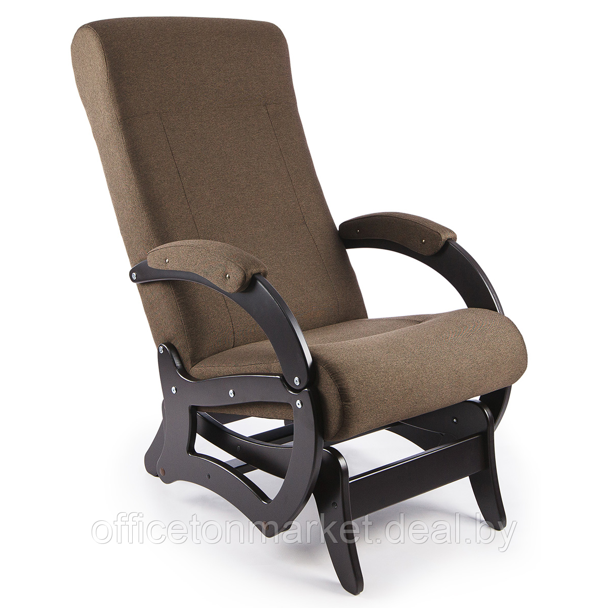 Кресло-качалка гляйдер Бастион 6 United 8, коричневый - фото 1 - id-p214167855