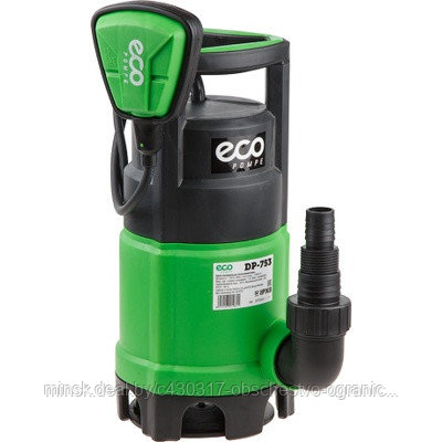 ECO DP-753, Насос погружной для загрязненной воды, 750Вт, 13000 л/ч, 9 м - фото 1 - id-p214172916
