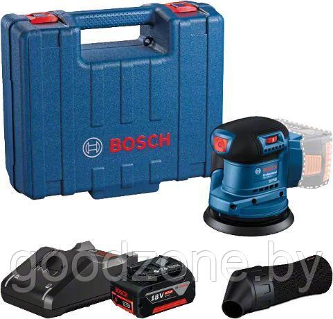 Эксцентриковая шлифмашина Bosch GEX 185-LI Professional 06013A5021 (с 1-м АКБ, кейс) - фото 1 - id-p214173152