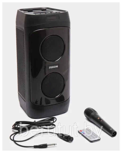 Акустическая колонка напольная Bluetooth ZQS4246 с микрофоном - фото 5 - id-p214174374
