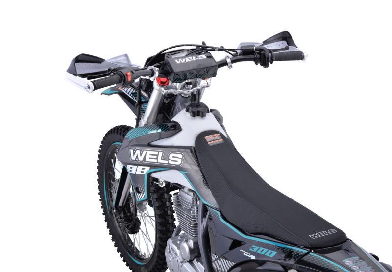 Кроссовый мотоцикл WELS PR300 Синий - фото 3 - id-p214174561