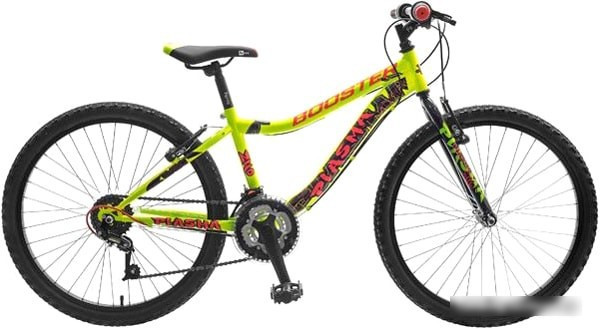 Велосипед Booster Plasma 240 (зеленый) - фото 1 - id-p210498090
