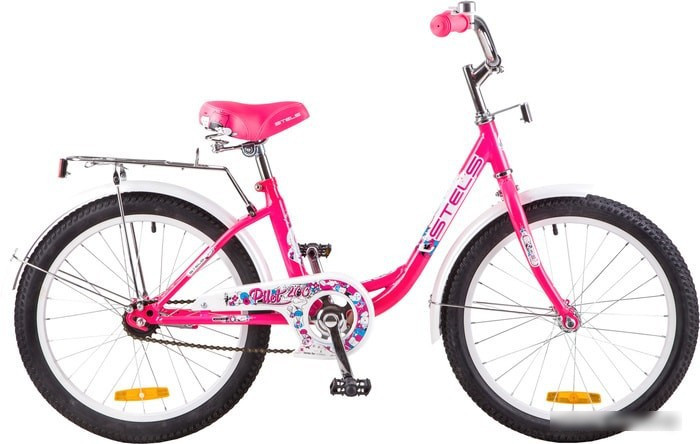 Детский велосипед Stels Pilot 200 Lady 20 Z010 (розовый, 2019) - фото 1 - id-p210498580