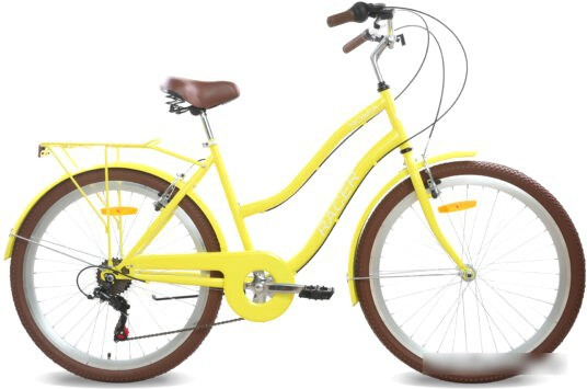 Велосипед Racer Nomia 26 2023 (желтый) - фото 1 - id-p211894934