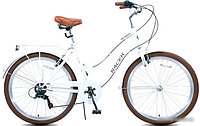 Велосипед Racer Nomia 26 2021 (белый)