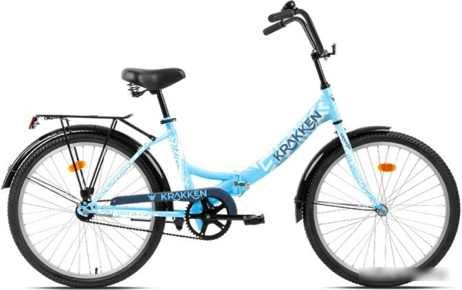 Велосипед Krakken Krabs 24 1.0 2023 (голубой) - фото 1 - id-p210509104