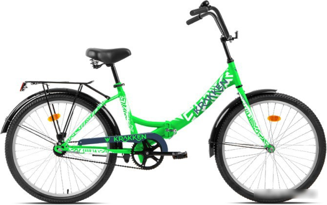 Велосипед Krakken Krabs 24 1.0 2023 (зеленый) - фото 1 - id-p210509105