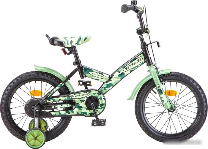 Детский велосипед Stels Fortune 16 V010 (хаки) - фото 1 - id-p210512085