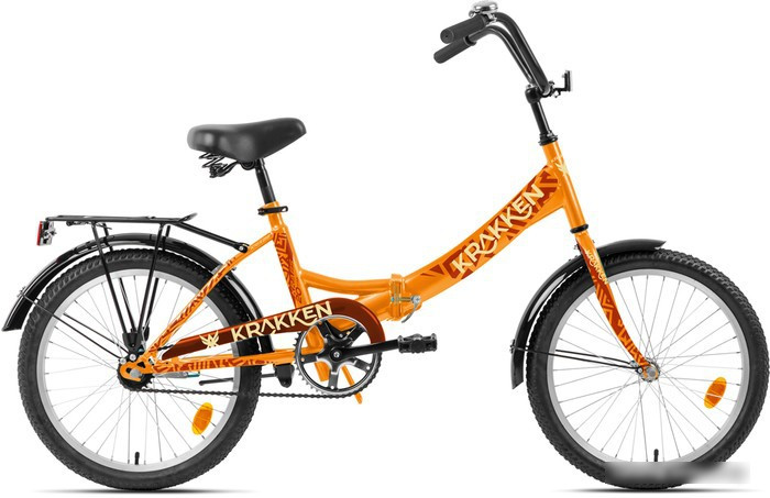 Детский велосипед Krakken Krabs 1.0 20 2023 (оранжевый) - фото 1 - id-p210512432