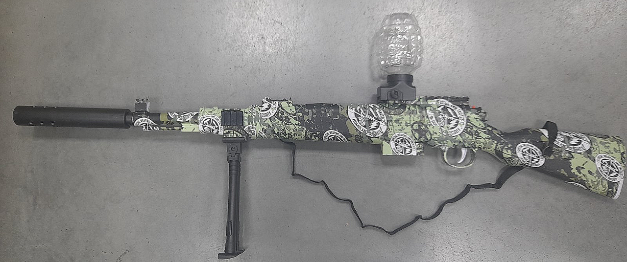 Детская снайперская винтовка на аккумуляторе на орбизах орбизбол - фото 1 - id-p214187439