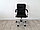 Кресло офисное  Самба Хром эко-кожа черная, фото 3