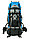Рюкзак туристический Турлан Алтай-100 л синий/серый/черный, фото 2