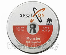 Пули SPOTON Monster 7,62 мм, 2,92 г (100 штук)