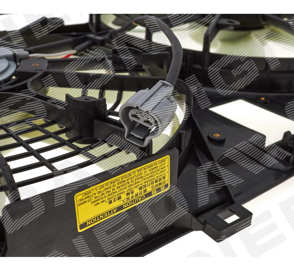 Диффузор радиатора и кондиционера для Lexus RX III (AL10) - фото 5 - id-p213557854